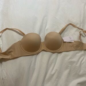 Auden Nude Strapless Bra